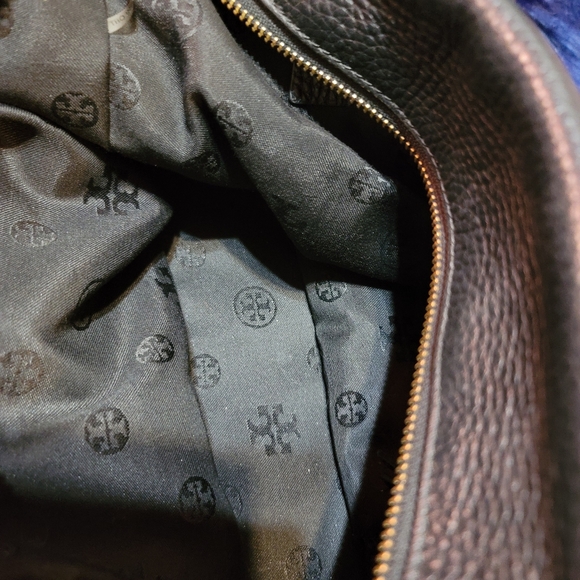 Tory Burch Pebble Leather Handbag - Picture 10 of 12